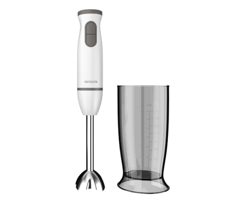Aiwa KENKIRI 0,5 L Batidora de inmersión 600 W Gris, Blanco