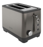 Aiwa KOTAN 7 2 rebanada(s) 1000 W Negro, Acero inoxidable