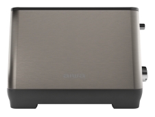 Aiwa KOTAN 7 2 rebanada(s) 1000 W Negro, Acero inoxidable