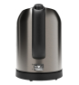 Aiwa KOTAN tetera eléctrica 1 L 2200 W Acero inoxidable, Negro
