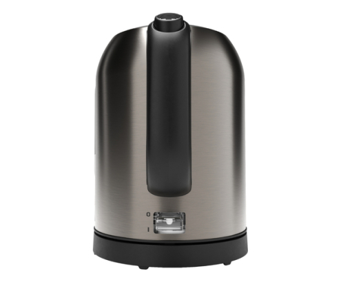 Aiwa KOTAN tetera eléctrica 1 L 2200 W Acero inoxidable, Negro