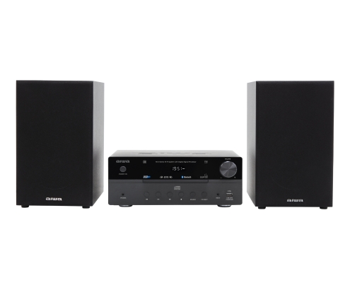 Aiwa MSBTU-550 sistema de audio para el hogar Microcadena de música para uso doméstico 50 W Negro