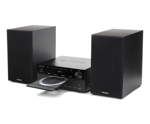Aiwa MSBTU-550 sistema de audio para el hogar Microcadena de música para uso doméstico 50 W Negro