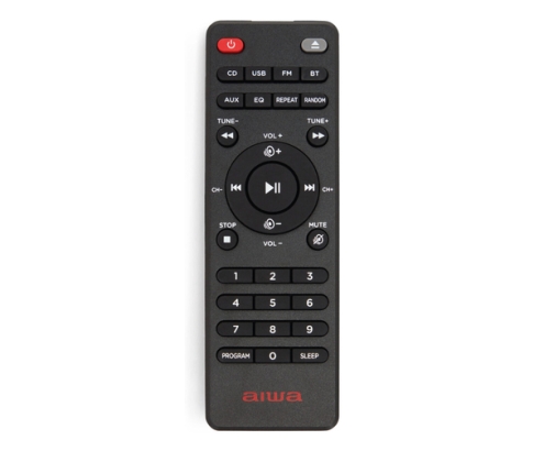 Aiwa MSBTU-550 sistema de audio para el hogar Microcadena de música para uso doméstico 50 W Negro