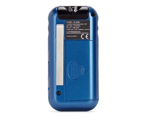 Aiwa R-22BL radio Personal Analógica Azul