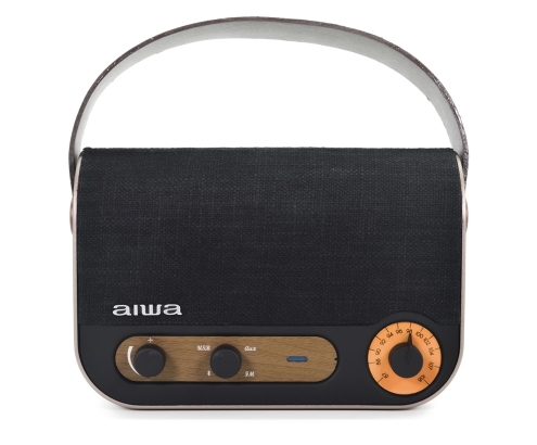 Aiwa RBTU-600 altavoz portátil o de fiesta Altavoz monofónico portátil Beige, Negro 5 W