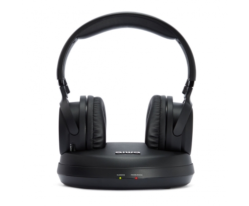 Aiwa WHF-930D auricular y casco Auriculares Inalámbrico Diadema TV Negro