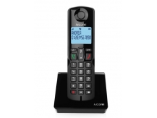 Alcatel S280 EWE Teléfono DECT Identificador de llamadas Negro