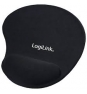 ALFOMBRILLA REPOSAMUÍ‘ECAS LOGILINK GEL NEGRO ID0027