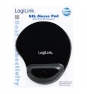 ALFOMBRILLA REPOSAMUÍ‘ECAS LOGILINK GEL NEGRO ID0027