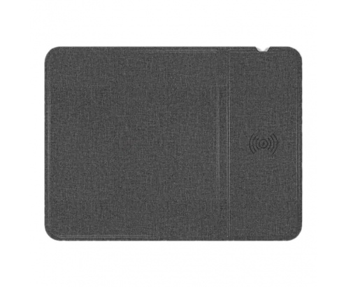 ALFOMBRILLA SUBBLIM WIRELESS CHARGER PU NEGRO SUB-MP-10WPU01