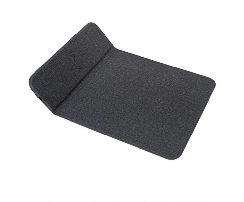 ALFOMBRILLA SUBBLIM WIRELESS CHARGER PU NEGRO SUB-MP-10WPU01