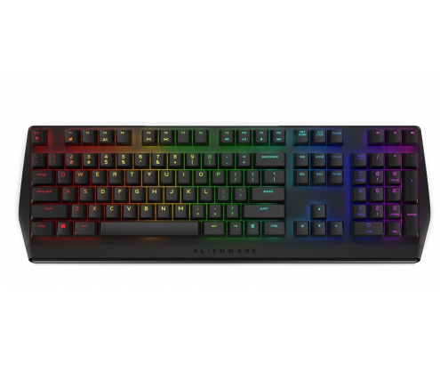 Alienware AW410K teclado USB QZERTY Internacional de EE.UU. Negro