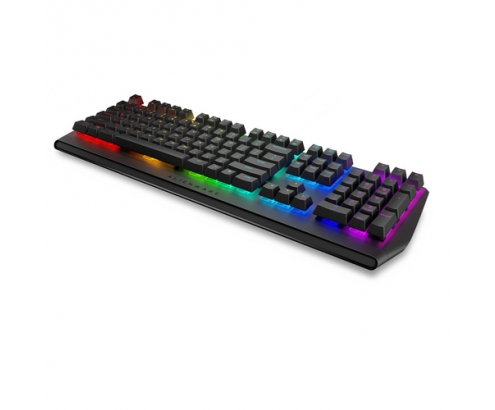 Alienware AW410K teclado USB QZERTY Internacional de EE.UU. Negro