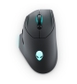 Alienware AW620M ratón Juego mano derecha RF Wireless + USB Type-C Óptico 26000 DPI