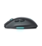 Alienware AW620M ratón Juego mano derecha RF Wireless + USB Type-C Óptico 26000 DPI