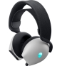 Alienware AW725H Auriculares Inalámbrico y alámbrico Diadema Juego USB Tipo C Bluetooth Negro, Blanco
