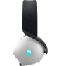 Alienware AW725H Auriculares Inalámbrico y alámbrico Diadema Juego USB Tipo C Bluetooth Negro, Blanco