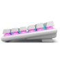 Alienware Pro Wireless Gaming Keyboard teclado Juego USB + RF Wireless + Bluetooth Blanco