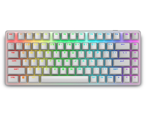 Alienware Pro Wireless Gaming Keyboard teclado Juego USB + RF Wireless + Bluetooth Blanco