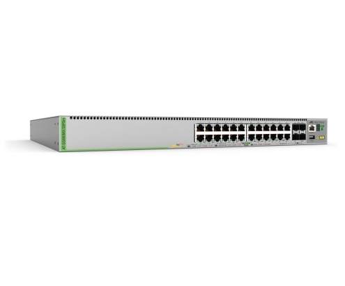 Allied Telesis AT-GS980MX/28PSM-50 switch Gestionado L3 Gigabit Ethernet (10/100/1000) EnergÍ­a sobre Ethernet (PoE) 1U Gris
