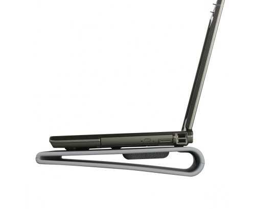 Almohadilla de refrigeracion targus para portatiles de 15p a 17p neopreno de plastico negro gris AWE55GL