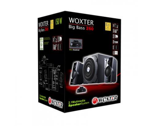 ALTAVOCES WOXTER 2.1 BIGBASS 260 150W SO26-026