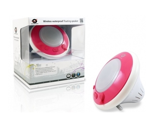 ALTAVOZ CONCEPTRONIC FLOTANTE IMPERMEABLE ROSA 1208183