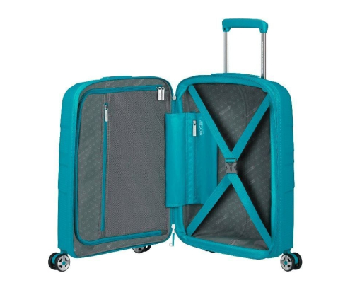American Tourister Maleta de cabina Starvibe Spinner 55cm/ 55x40x20cm/ 4 Ruedas/ Verdigrís