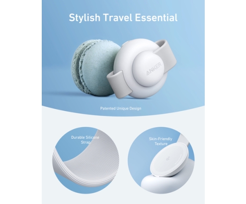 Anker B25M8H21 cargador de dispositivo móvil Auriculares, Auriculares, Smartphone, Reloj inteligente Blanco Cargador inalámbrico Carga rápida Inter