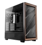 Antec 0-761345-10133-2 carcasa de ordenador Midi Tower Negro, Madera