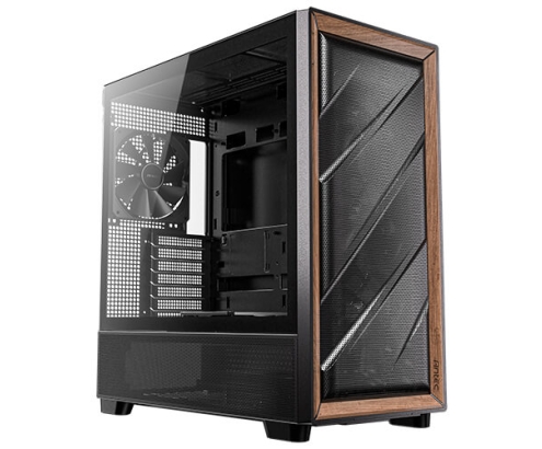 Antec 0-761345-10133-2 carcasa de ordenador Midi Tower Negro, Madera