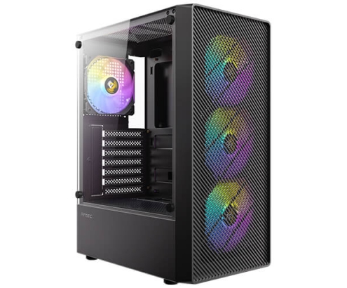 Antec 0-761345-10199-8 carcasa de ordenador Midi Tower Negro