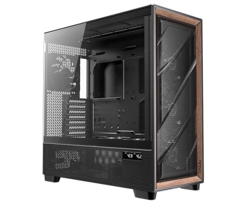 Antec FLUX PRO EUV Full Tower Negro, Madera