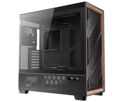 Antec FLUX PRO EUV Full Tower Negro, Madera