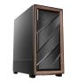 Antec FLUX SE Midi Tower Negro, Madera