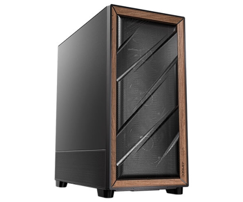 Antec FLUX SE Midi Tower Negro, Madera