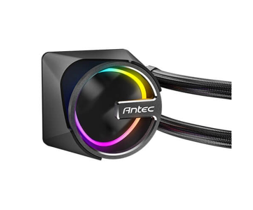 Antec Skeleton 360 Procesador Sistema de refrigeración líquida todo en uno 12 cm Negro