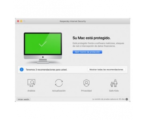 ANTIVIRUS KASPERSKY INTERNET SECURITY 2020 3 DISPOSITIVOS 1 AÍ‘O NO CD KL1939S5CFS-20