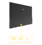 AOC 16T20E2 monitor o TV portátil Monitor portátil Negro 39,6 cm (15.6