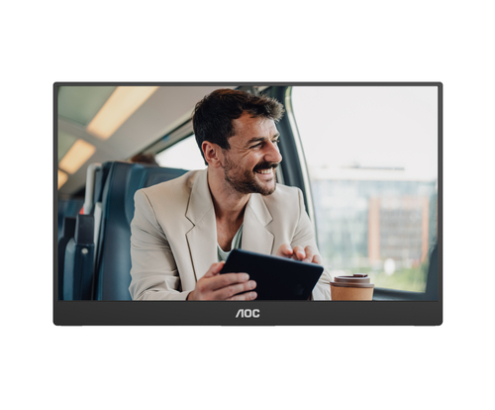AOC 16T20E2 monitor o TV portátil Monitor portátil Negro 39,6 cm (15.6