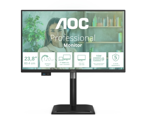 AOC 24P4CV pantalla para PC 60,5 cm (23.8