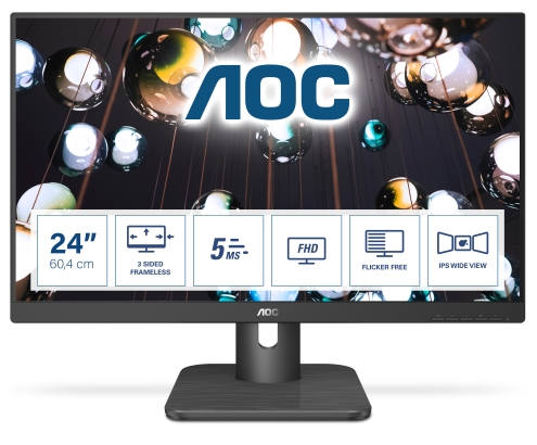 AOC E1 24E1Q pantalla para PC 60,5 cm (23.8