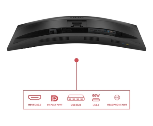 AOC E4 CU34E4CV pantalla para PC 86,4 cm (34