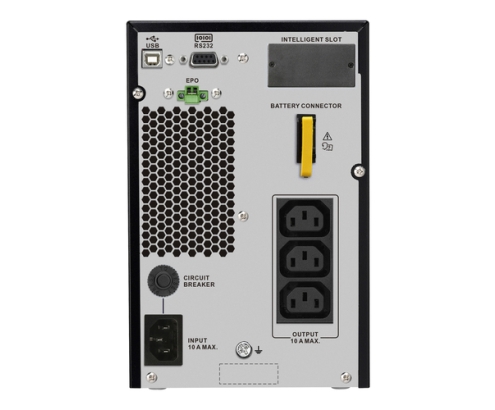 APC Easy UPS On-Line SRV sistema de alimentación ininterrumpida (UPS) Doble conversión (en línea) 3 kVA 2700 W 7 salidas AC