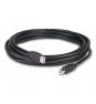 APC NetBotz Latching Cable, LSZH Cable USB A/USB B 5 m Negro