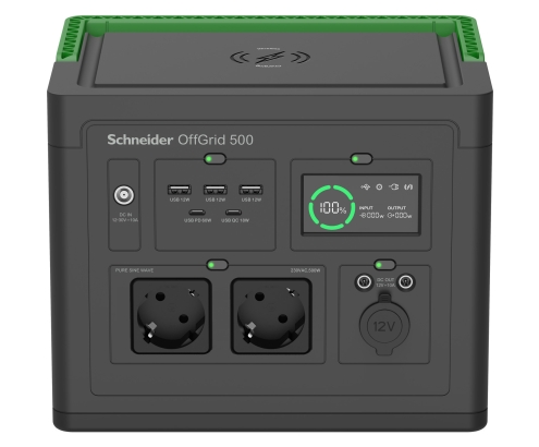 APC PPS500-GR estación de energía portátil Ión de litio 749 W 5,5 kg