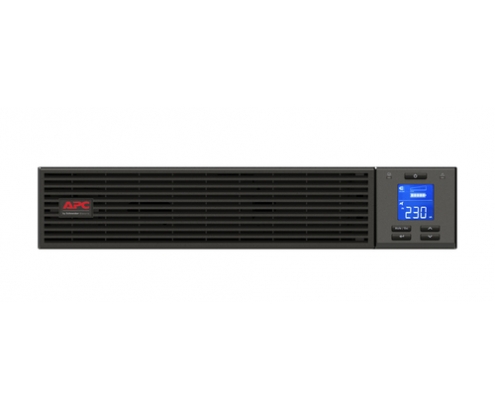 APC Sistema de alimentación ininterrumpida (UPS) Doble conversión (en lÍ­nea) 3 kVA 2400 W 7 salidas AC 1U Negro