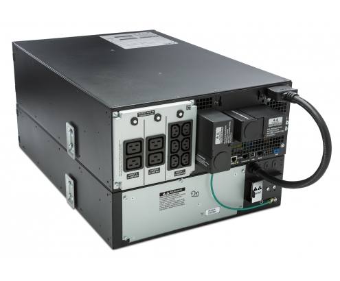 APC Smart-UPS Doble conversión (en lÍ­nea) 6000 VA 6000 W 10 salidas AC Negro