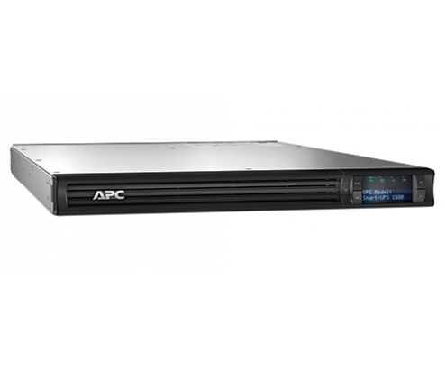 APC Smart-UPS LÍnea interactiva 1500 VA 1000 W 4 salidas AC 1U Negro